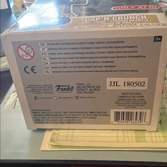 # 0751+ Funko Pop! Cap'n Crunch Vinyl Figure - Blue - Picture 6 of 6